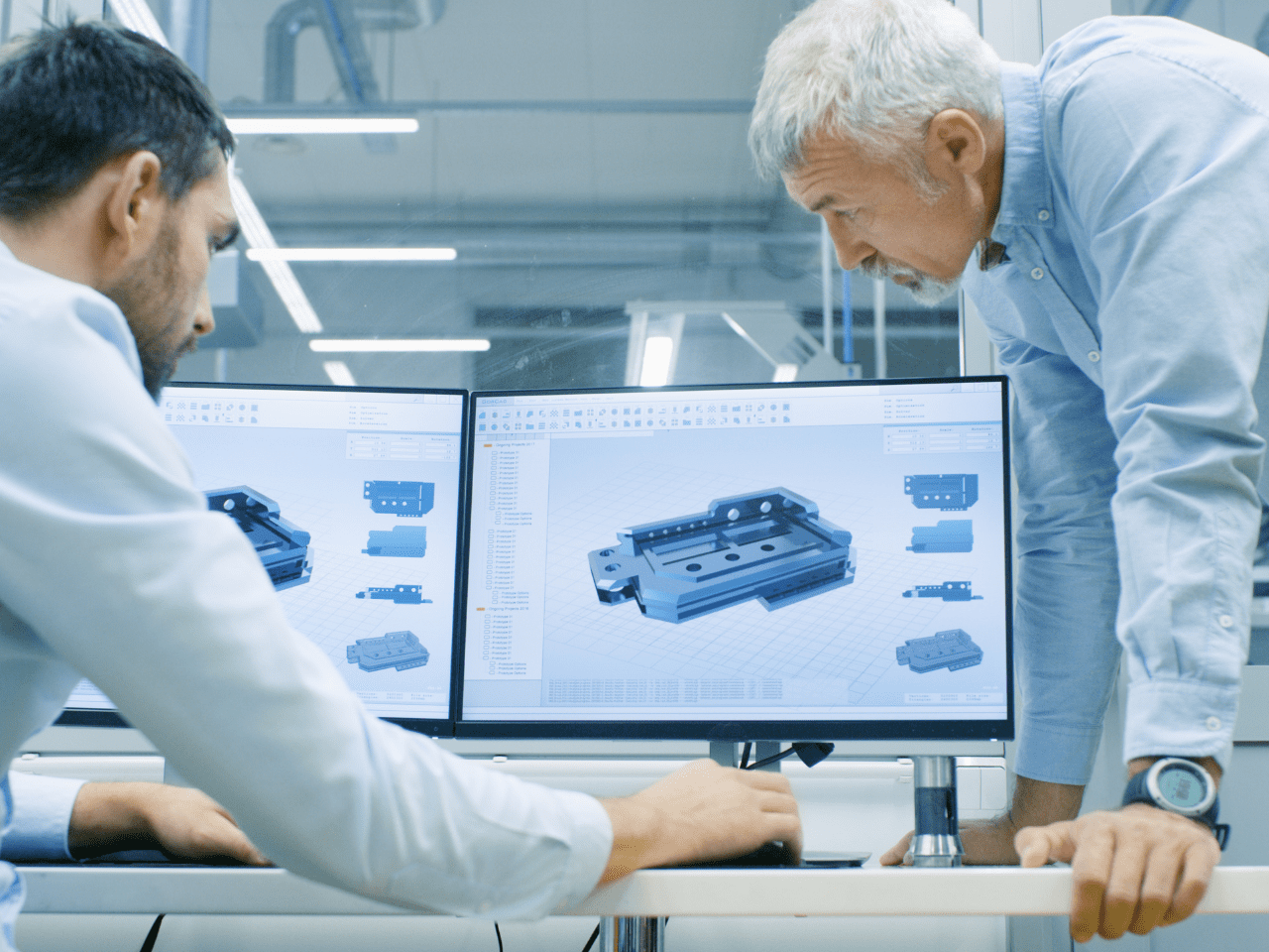 custom parts manufacturing design analysis by feedback